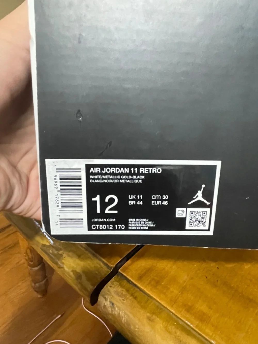 Jordan 11 gratitude